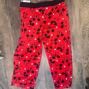 Disney NWT Mickey Mouse Pajama Pants 2XL